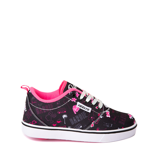 Main view of Heelys x Barbie Pro 20 Skate Shoe - Little Kid / Big Kid - Black / Pink