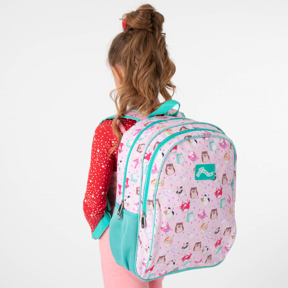 Squishmallows Backpack - Pink / Turquoise