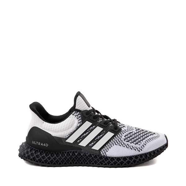 Mens adidas Ultra 4D Athletic Shoe - Core Black / Cloud White