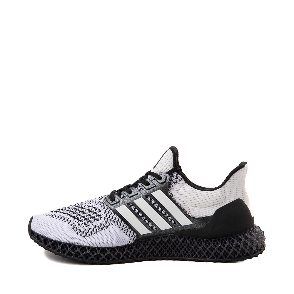 Mens adidas Ultra 4D Athletic Shoe - Core Black / Cloud White | Journeys