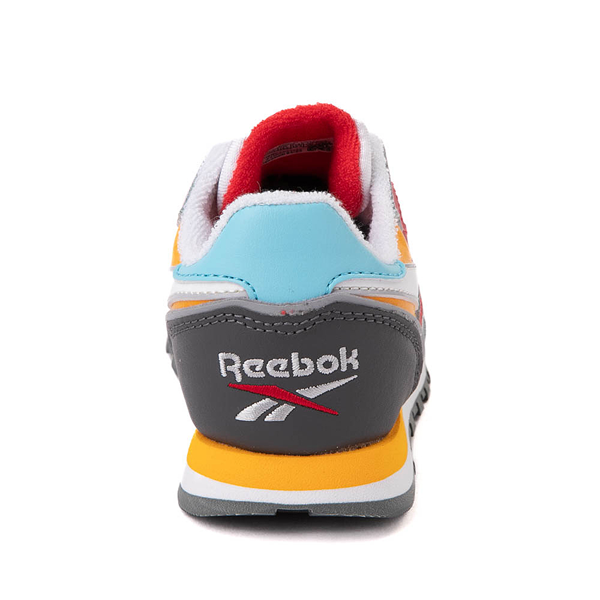 alternate view Reebok Classic Leather Vector '93 Athletic Shoe - Little Kid - Red / Blue / GoldALT4
