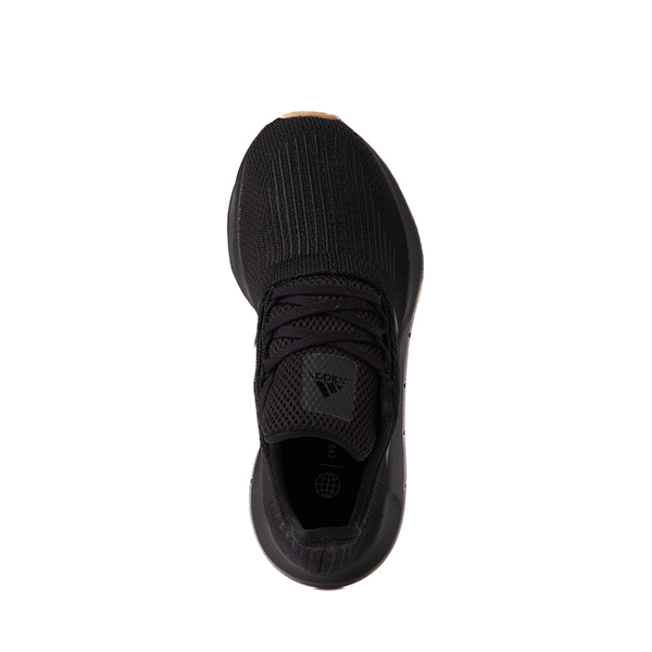 alternate view adidas Swift Run 1.0 Athletic Shoe - Big Kid - Black / GumALT2