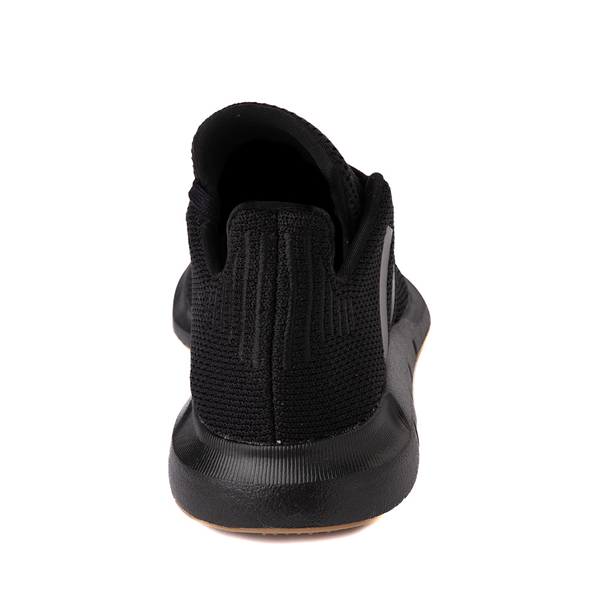 alternate view adidas Swift Run 1.0 Athletic Shoe - Big Kid - Black / GumALT4