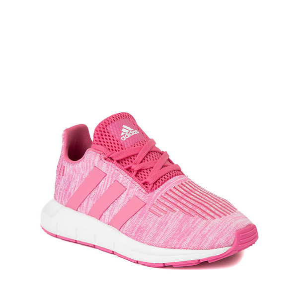 alternate view adidas Swift Run 1.0 Athletic Shoe - Little Kid - Pink FusionALT5