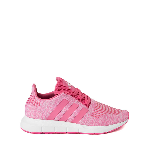 Main view of adidas Swift Run 1.0 Athletic Shoe - Big Kid - Pink Fusion