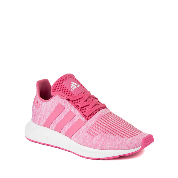 alternate view adidas Swift Run 1.0 Athletic Shoe - Big Kid - Pink FusionALT5
