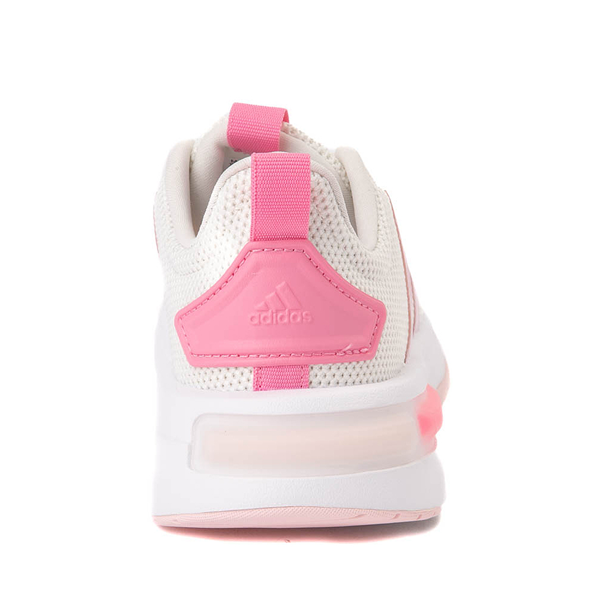 alternate view adidas Racer TR23 Athletic Shoe - Little Kid / Big Kid - Off White / Clear PinkALT4