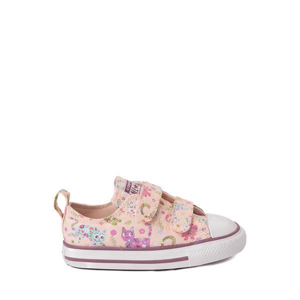 Converse Chuck Taylor All Star 2V Lo Sneaker - Baby / Toddler - Pink / Feline Floral