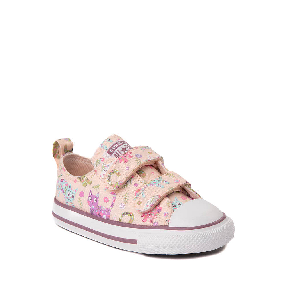Converse Chuck Taylor All Star 2V Lo Sneaker - Baby / Toddler - Pink ...