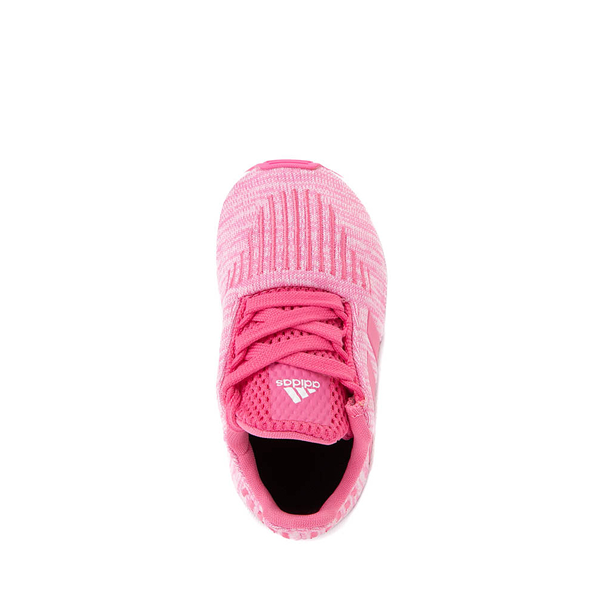 alternate view adidas Swift Run 1.0 Athletic Shoe - Baby / Toddler - Pink FusionALT2