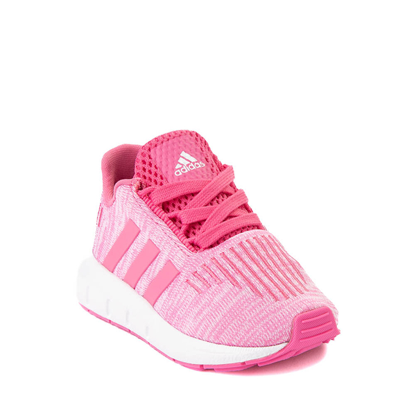 alternate view adidas Swift Run 1.0 Athletic Shoe - Baby / Toddler - Pink FusionALT5