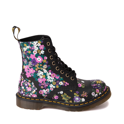 Womens Dr. Mashup | 8-Eye Martens Boot Parchment Journeys - / 1460 Floral