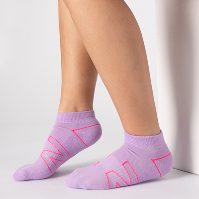 Alternate view of Womens New Balance Quarter Socks 6 Pack - Multicolor