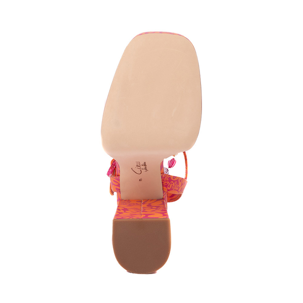 alternate view Womens Circus NY Paddie Platform Sandal - OrangeALT3