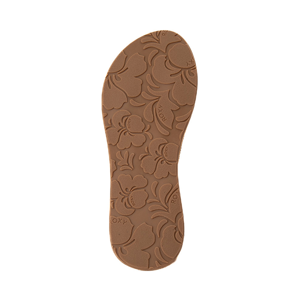 alternate view Womens Roxy Maiya Slide Sandal - Off WhiteALT3