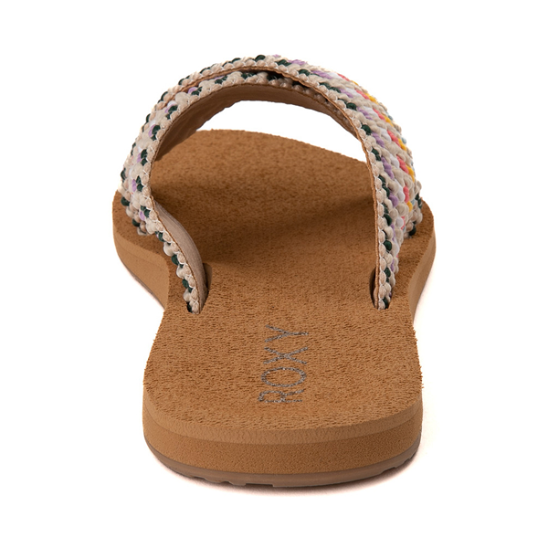 alternate view Womens Roxy Lyla Slide Sandal - MulticolorALT4