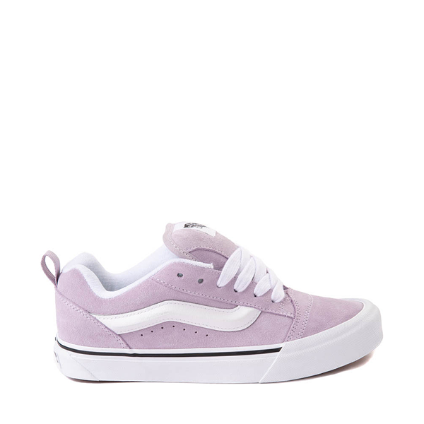 Vans Knu Skool Skate Shoe - Languid Lavender / True White