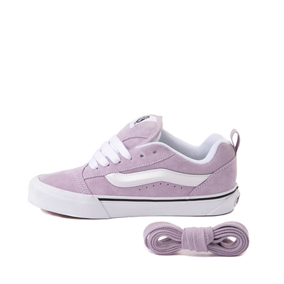 Alternate view of Vans Knu Skool Skate Shoe - Languid Lavender / True White