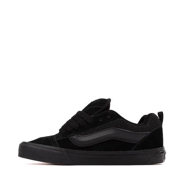 Vans Knu Skool Skate Shoe - Black Monochrome