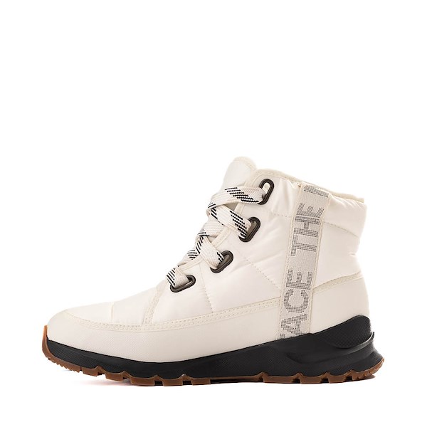 alternate view Womens The North Face Thermoball™ Luxe Boot - Gardenia White / TNF BlackALT1