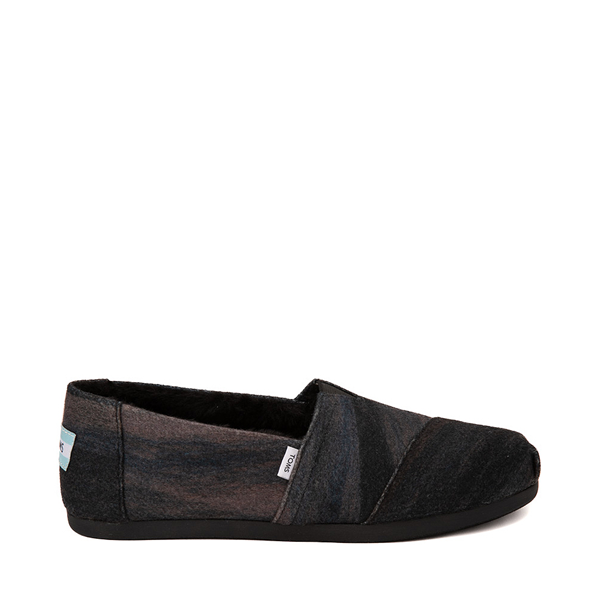 Womens TOMS Classic Slip On Casual Shoe - Black Ombre