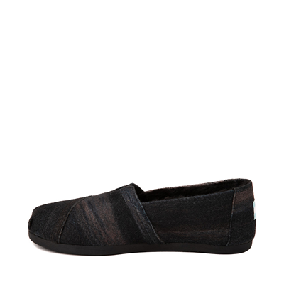 Alternate view of Womens TOMS Classic Slip On Casual Shoe - Black Ombre