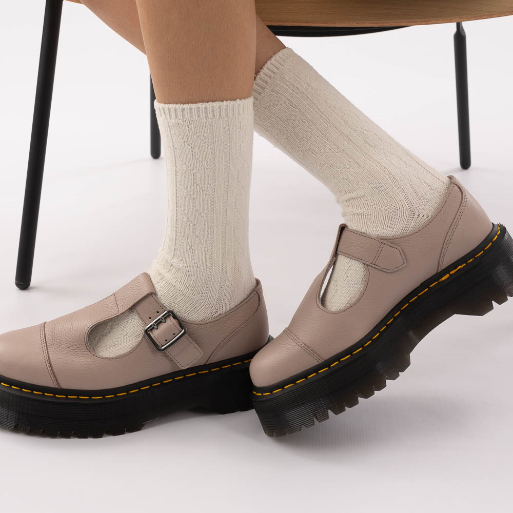 Womens Dr. Martens Bethan Platform Casual Shoe - Vintage Taupe | Journeys