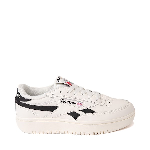 Womens Reebok Club C Double Revenge Athletic Shoe - Chalk / Black