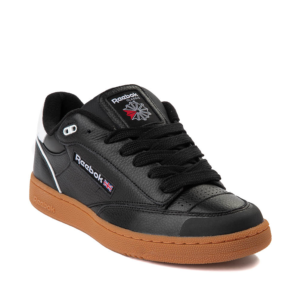 Reebok Club C Bulc Athletic Shoe - Black / Gum | Journeys