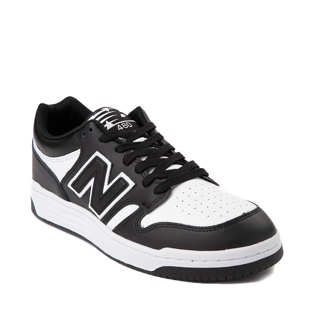 New Balance 480 Athletic Shoe White / Black Journeys