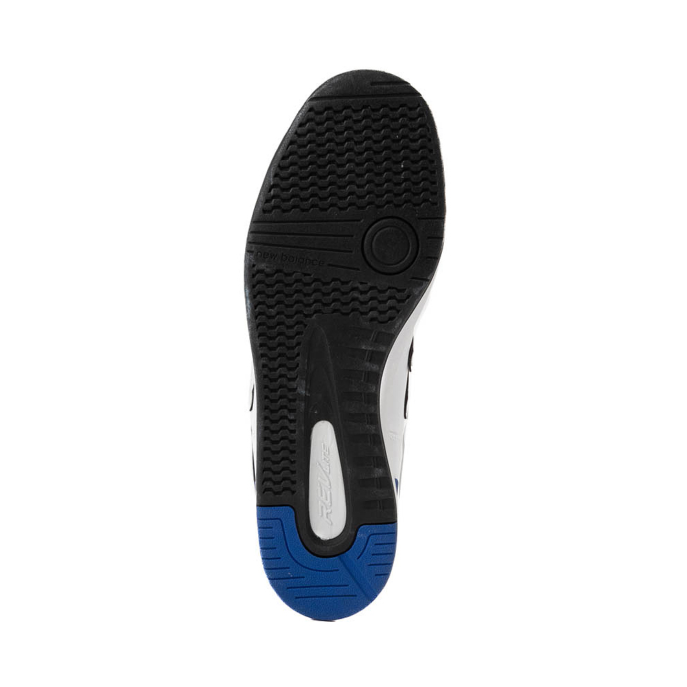 Mens New Balance 574 Court Athletic Shoe - White / Blue | Journeys