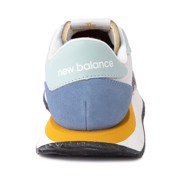 alternate view Womens New Balance 237 Athletic Shoe - Mercury Blue / Winter Fog / Gold FusionALT4