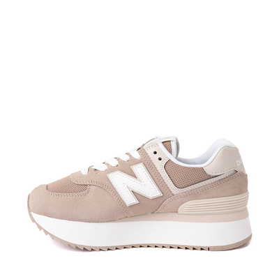 Alternate view of Womens New Balance 574+ Athletic Shoe - Driftwood