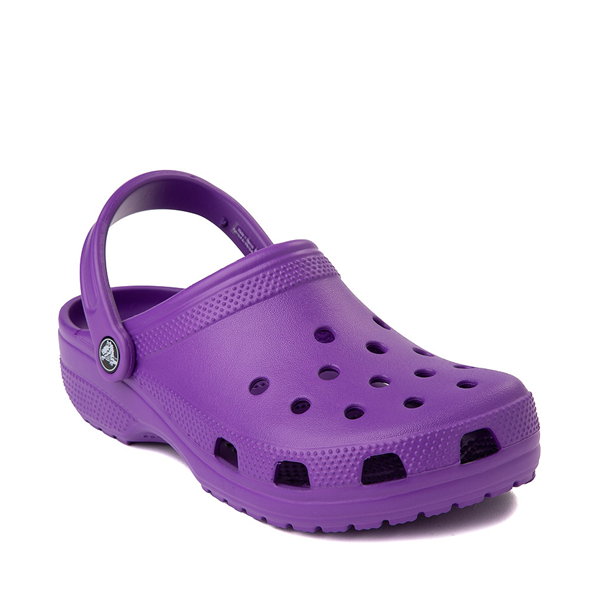 alternate view Crocs Classic Clog - Neon PurpleALT5