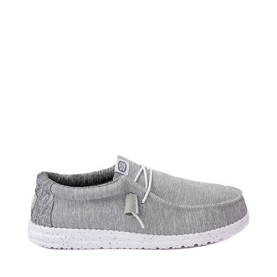 Mens HEYDUDE Wally Craft Leather Casual Shoe - Tan