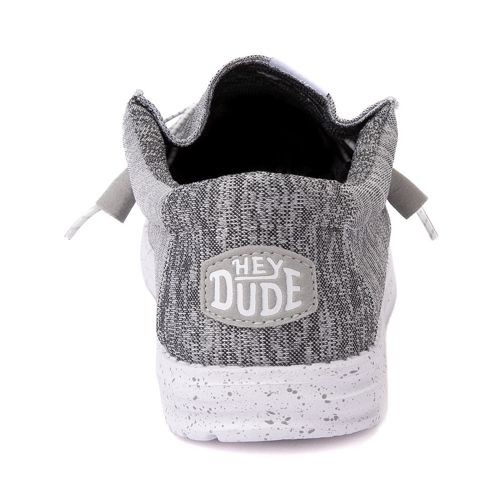 Mens HEYDUDE Wally Sport Casual Shoe - Grey | Journeys display picture 2