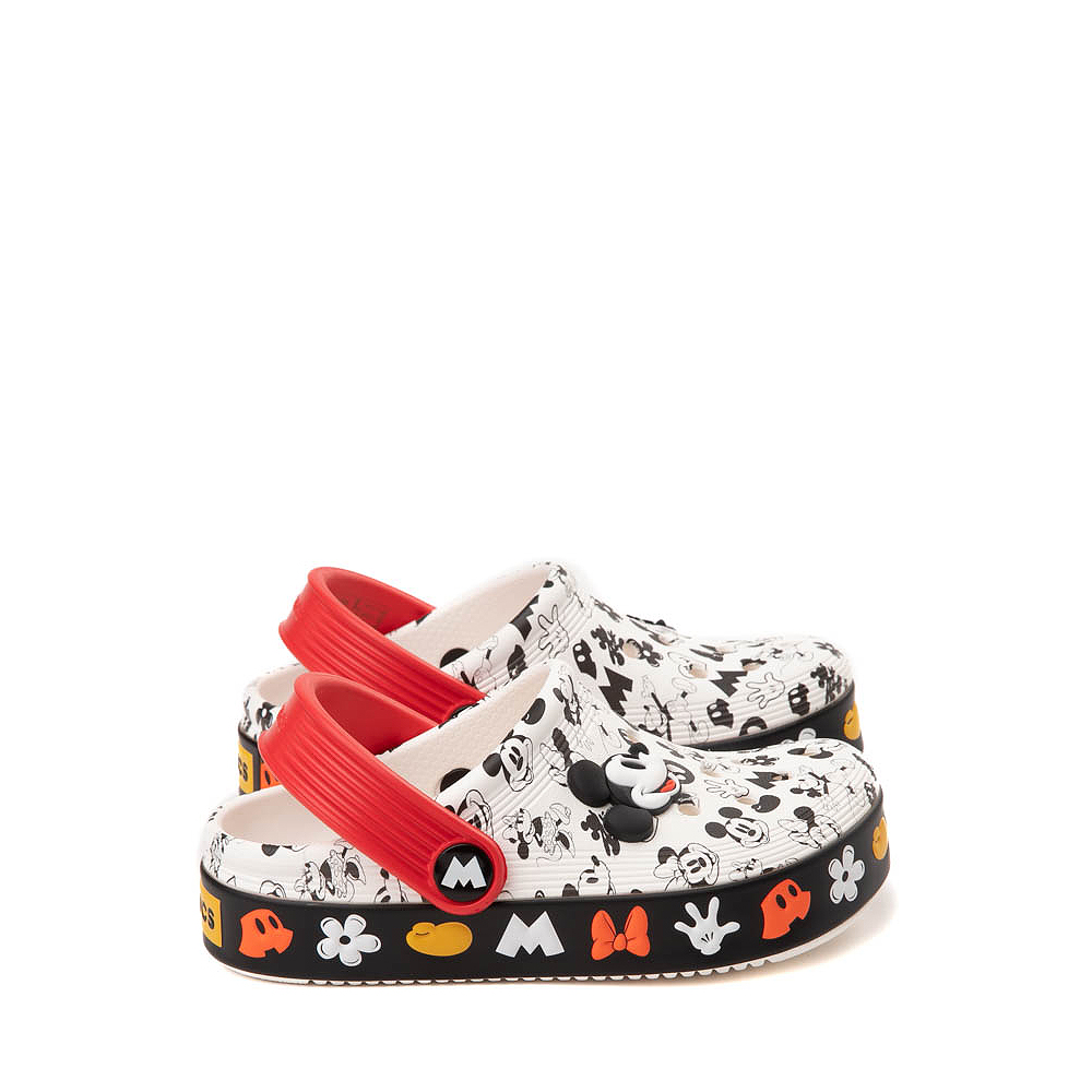 Crocs Mickey & Minnie Mouse Off Court Clog - Baby / Toddler - White