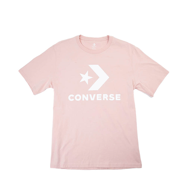 alternate view Converse Go-To Star Chevron Tee - Pink SageALT2