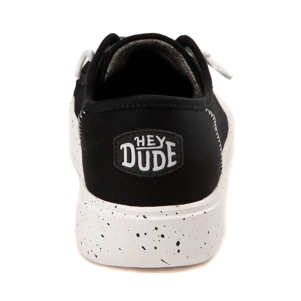 Mens HEYDUDE Cody Sport Casual Shoe Black Journeys
