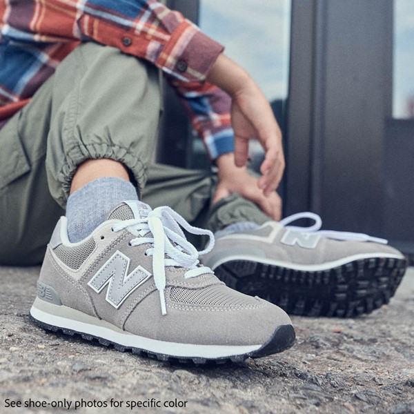 New Balance 574 Athletic Shoe Little Kid Grey