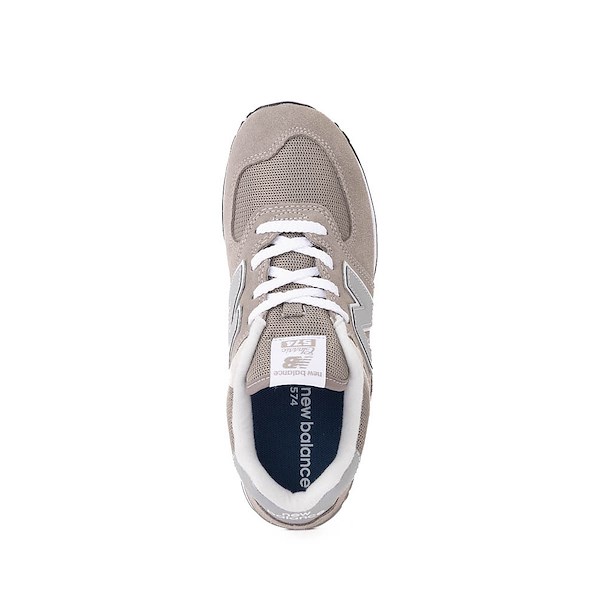 alternate view New Balance 574 Athletic Shoe - Big Kid - GreyALT2