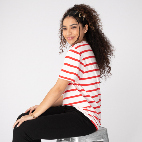 alternate view Hello Kitty® Cool Tee - White / RedALT3