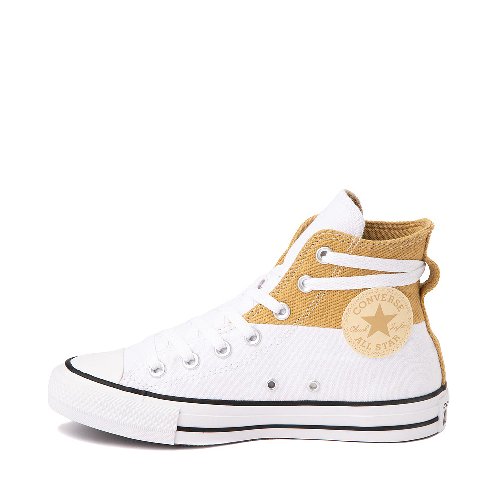 Converse Chuck Taylor Ankle / Journeys White Star Sneaker | Hi All - Dunescape Lace
