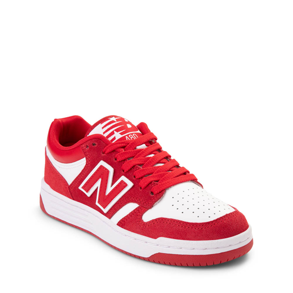 new balance 480 team red white men's shoe