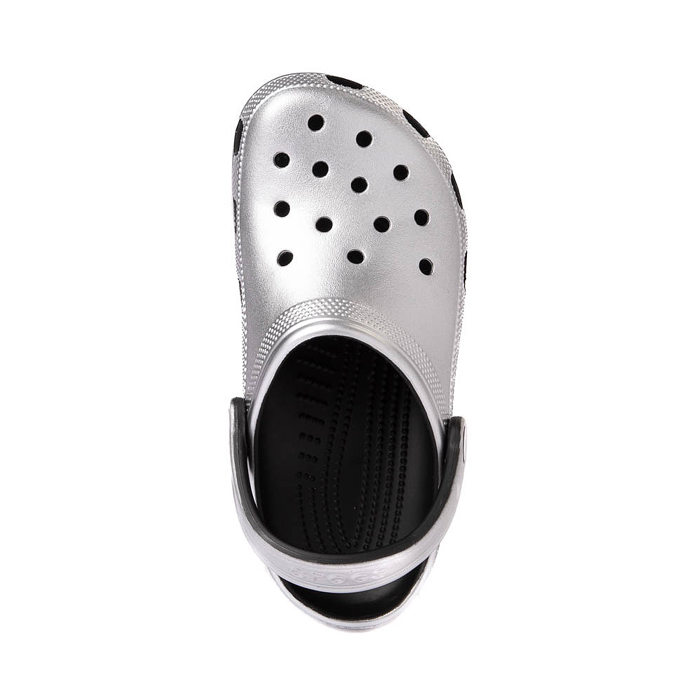 metallic gold crocs