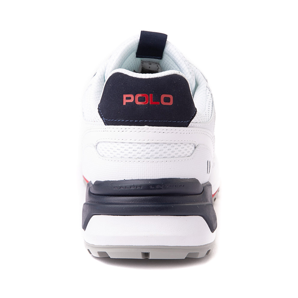 alternate view Mens Jogger Sneaker by Polo Ralph Lauren - WhiteALT4