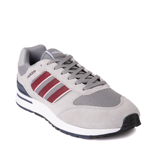 alternate view Mens adidas Run 80s Athletic Shoe - Gray / Shadow Red / Shadow NavyALT5