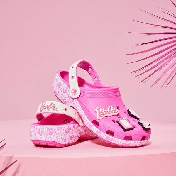 alternate view Barbie™ x Crocs Classic Clog - Electric PinkALT1C