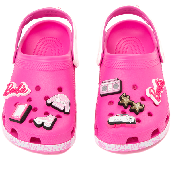 alternate view Barbie™ x Crocs Classic Clog - Electric PinkALT4B