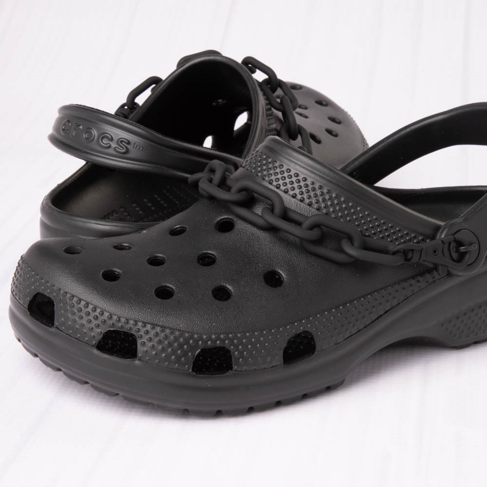 Crocs with chains hotsell